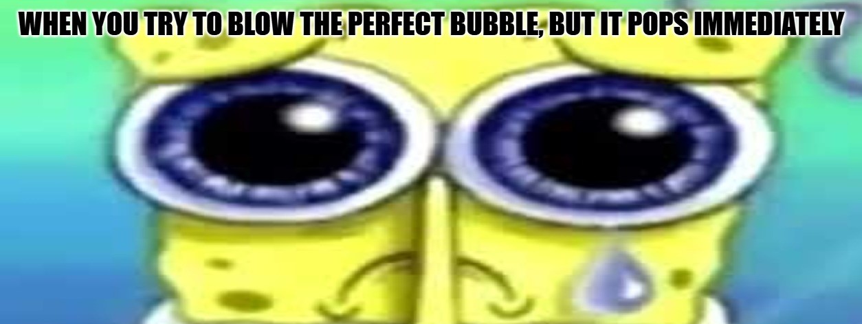 Sad SpongeBob Meme