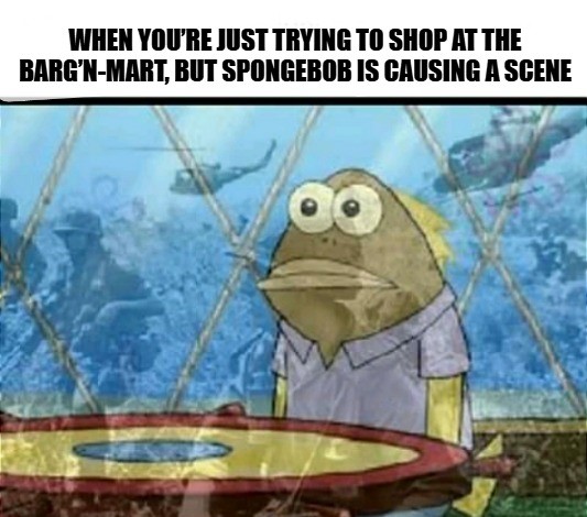 SpongeBob Fish Meme