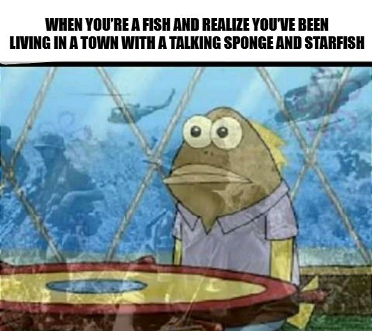 SpongeBob Fish Meme