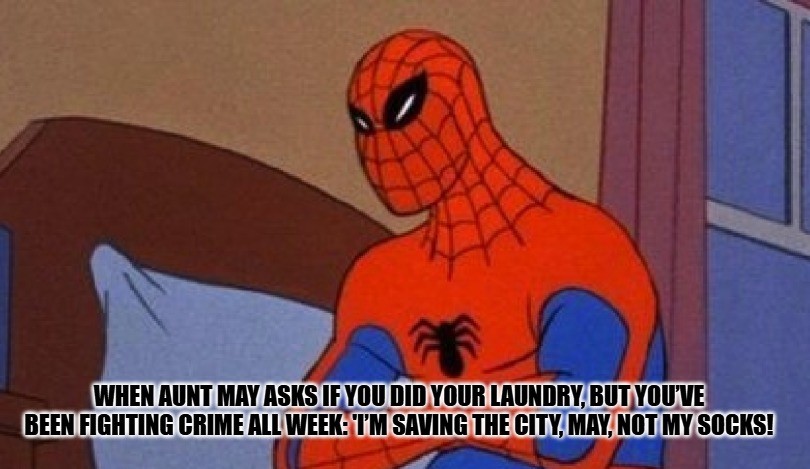 Spiderman Angry Meme