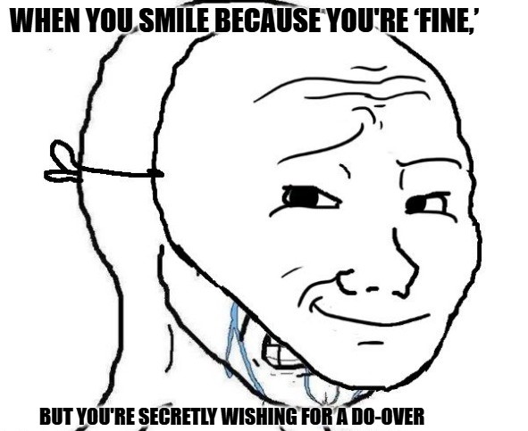 Crying Behind Mask Memes