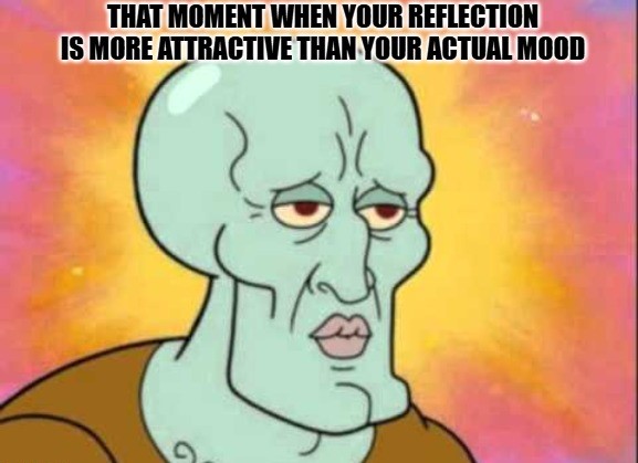 Handsome Squidward Meme