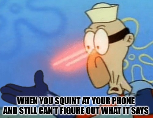 Squidward Eyes Meme