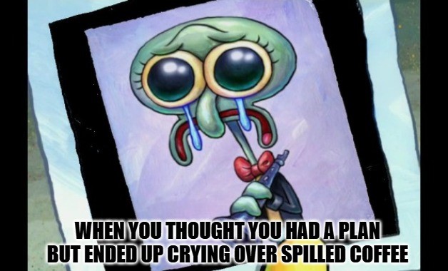 Squidward Meme