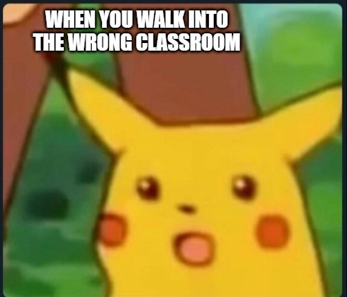 Surprised Pikachu Meme