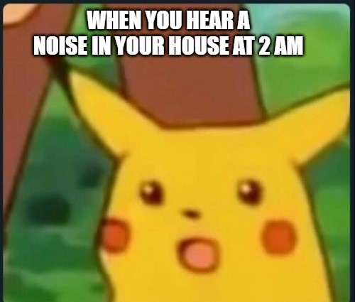 Surprised Pikachu Meme