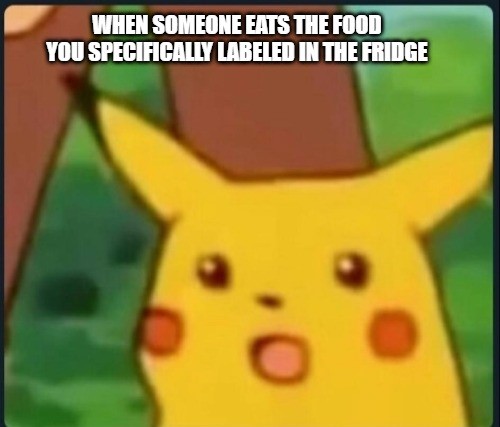 Surprised Pikachu Meme