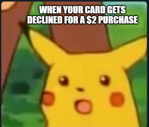 Surprised Pikachu Meme