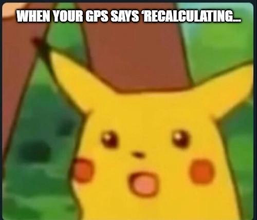 Surprised Pikachu Meme