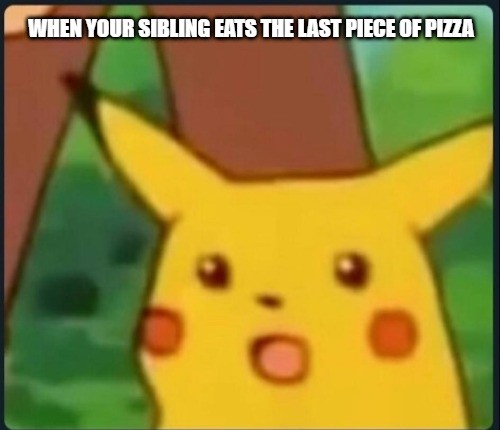 Surprised Pikachu Meme