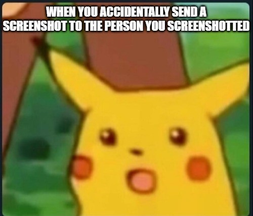 Surprised Pikachu Meme