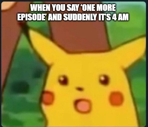 Surprised Pikachu Meme